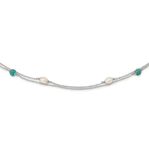 sterling-silver-rhod-plated-turquoise-fwc-pearl-w-2-in-ext-necklace