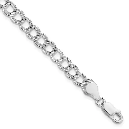 sterling-silver-rh-plated-6mm-solid-double-link-charm-bracelet