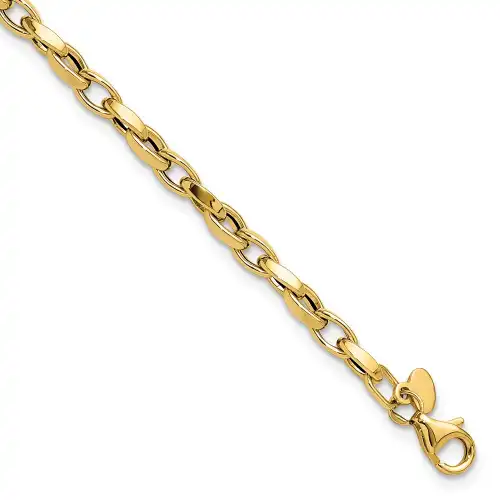 14k-polished-fancy-link-bracelet