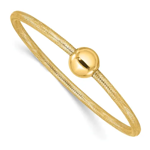 14k-polished-with-bead-stretch-bracelet