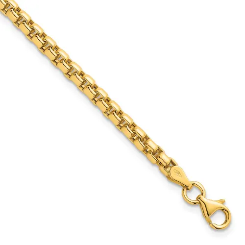 14k-polished-rounded-box-chain-3-5mm-men-s-bracelet
