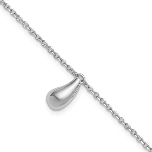 sterling-silver-rh-plat-polished-dangle-bead-w-1in-ext-bracelet