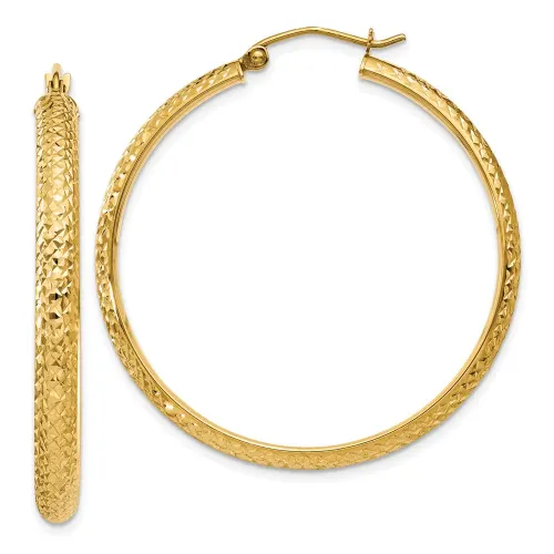 10k-diamond-cut-3-5x38mm-hollow-hoop-earrings