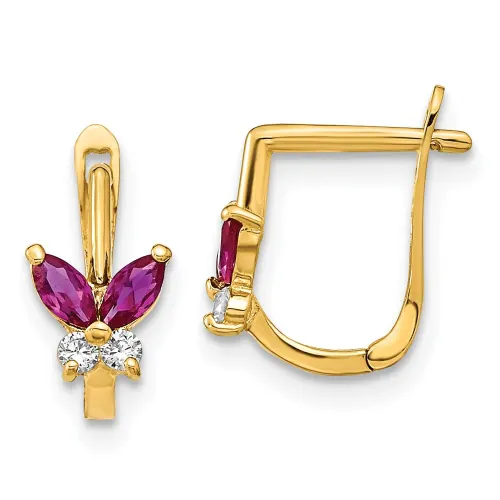 14k-madi-k-polished-red-and-white-cz-butterfly-hoops