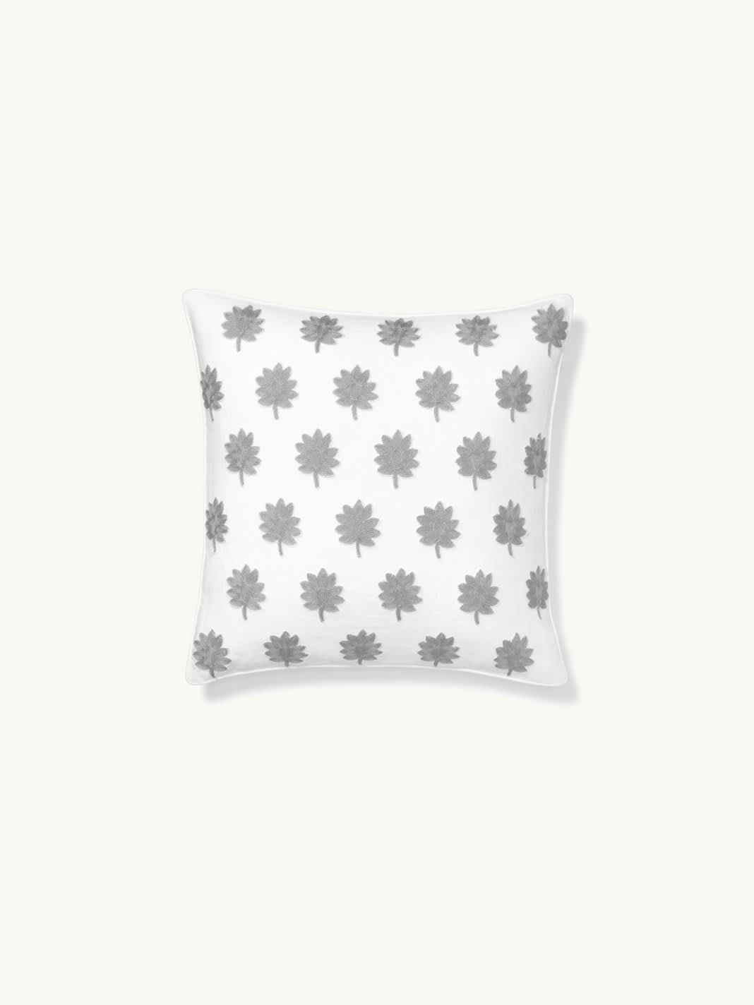 Applique Leaf Decorative Pillow Cover Bohemian Pillow Vibe