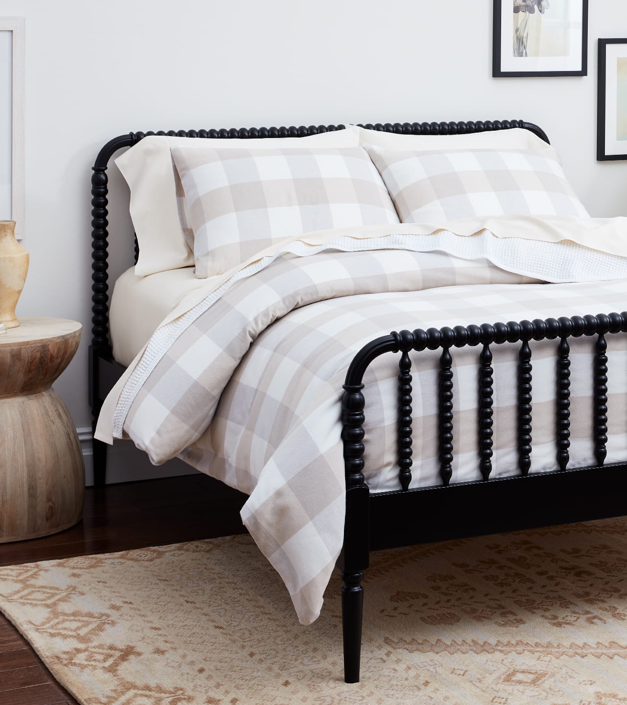 Dune/Pewter Buffalo Check Duvet Set