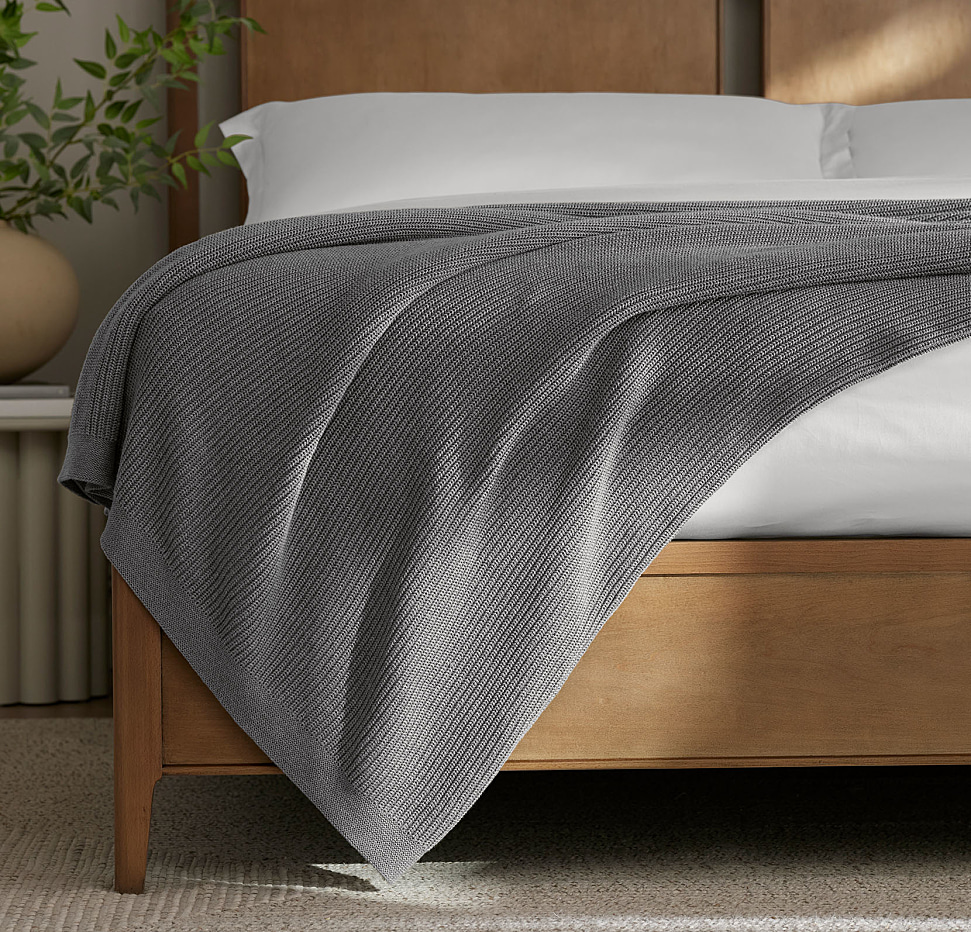 06202023_ADAMS_HeatheredStone_RibKnit_BedBlanket_MidDistance_Carousel_L1_FINAL (1).jpg Complete Flannel Bundle - Slide 15