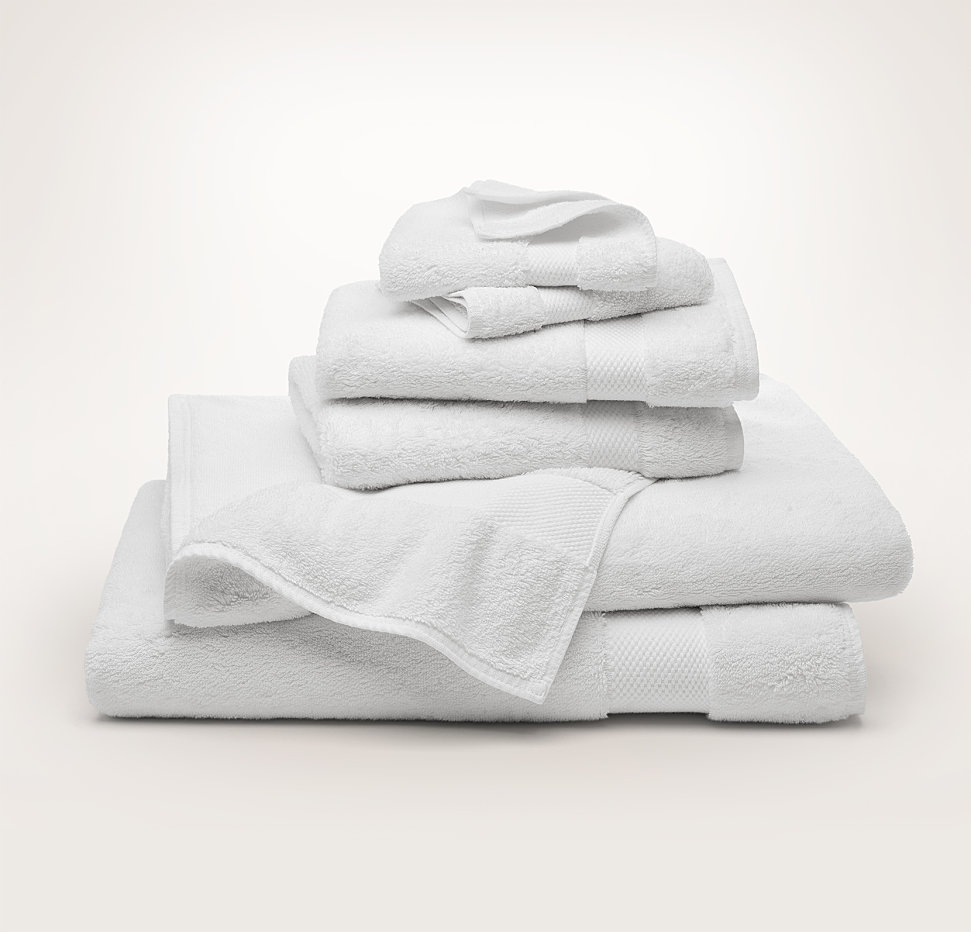 Boll & Branch 6-Piece Organic Cotton Towel Set in Shore