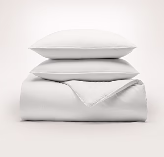 Comforter Set - White - Overhead