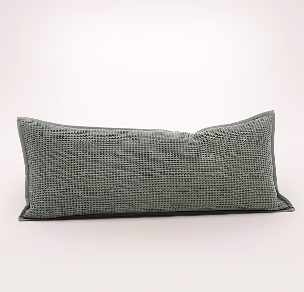 Waffle Pillow Cover in Balsam