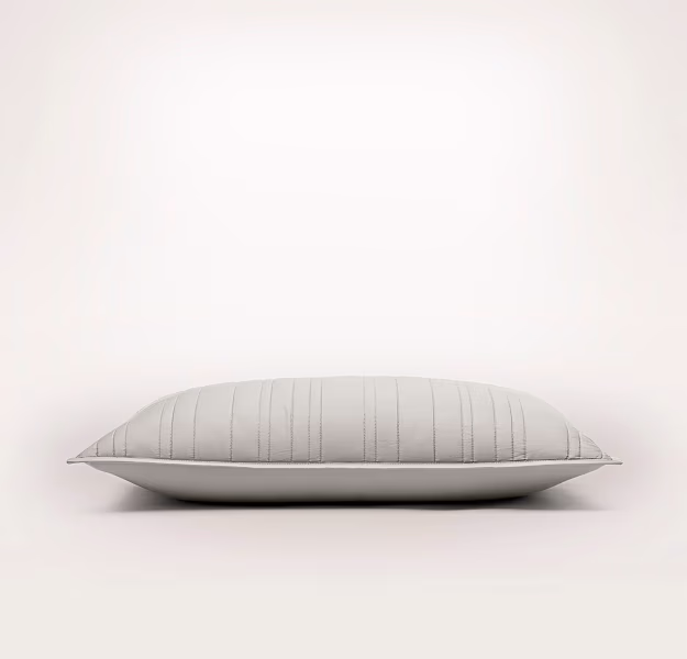 Signature Stripe Sham in Pewter