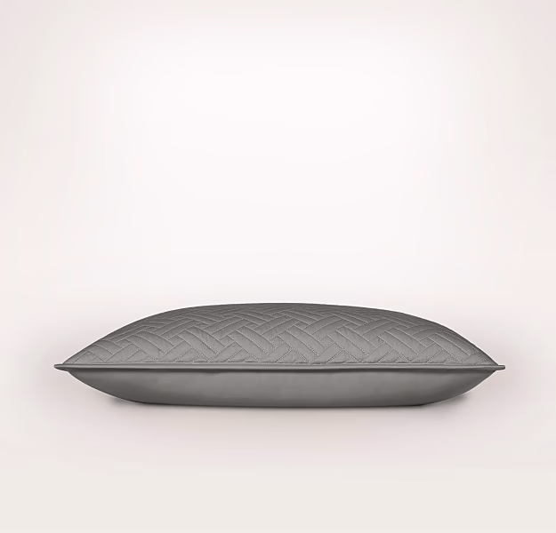 Signature Basketweave Sham in Stone