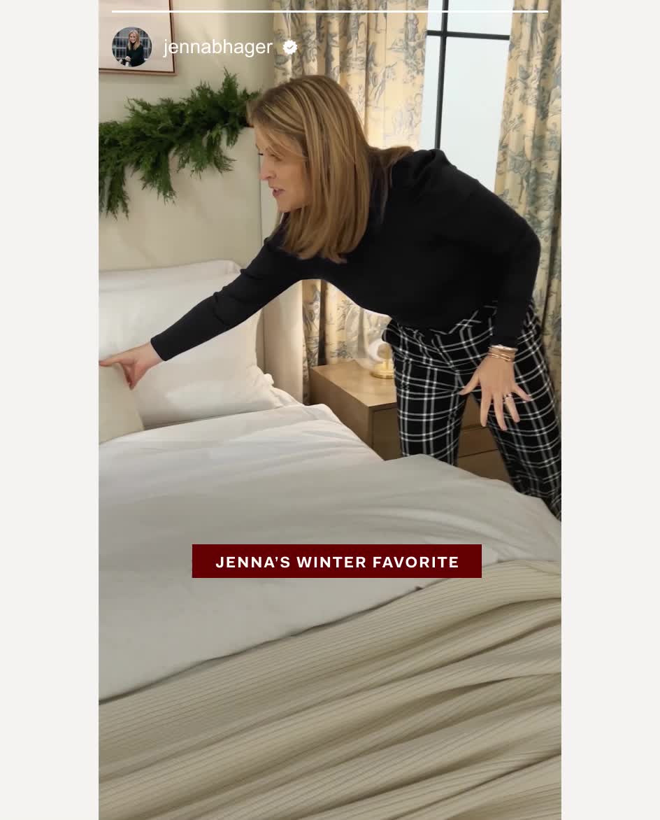 video background image - Video of jbh describing her favorite bedding