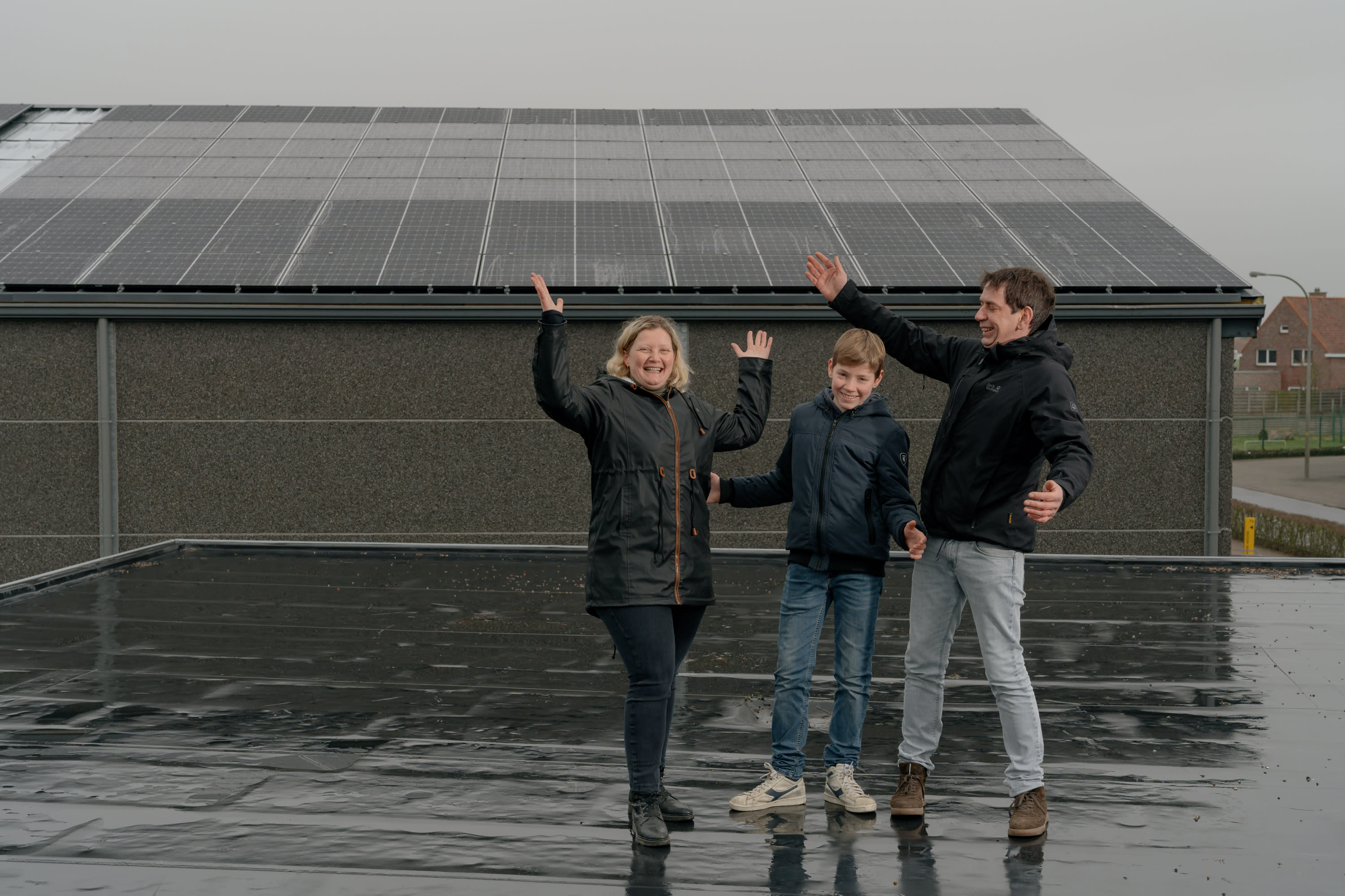 Wouter, Stefanie en Pepijn