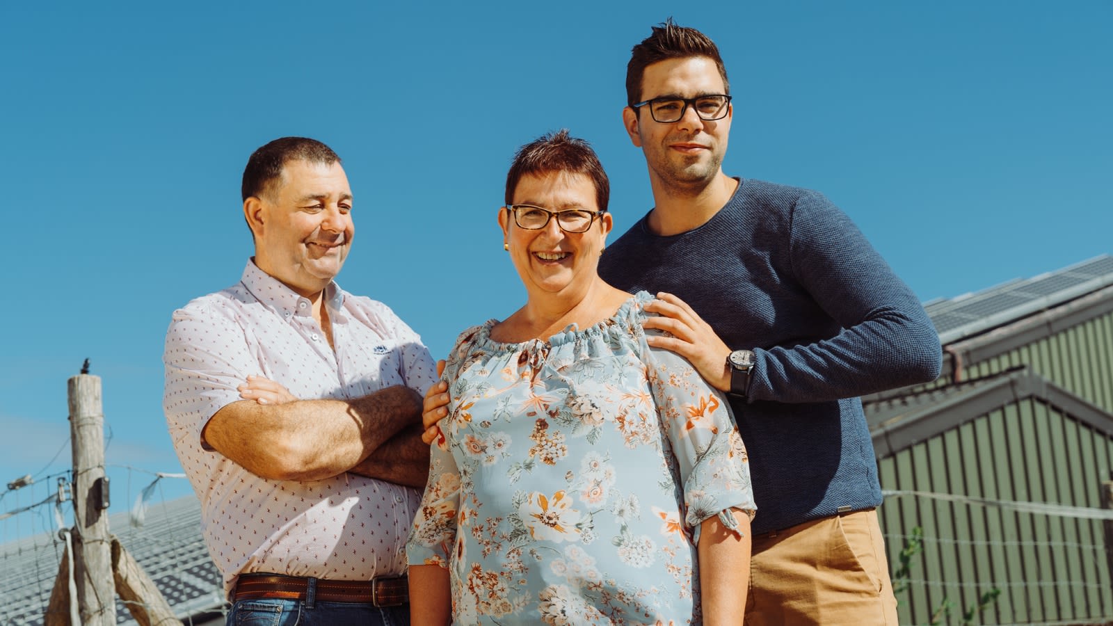 Patrick, Rika et Sander