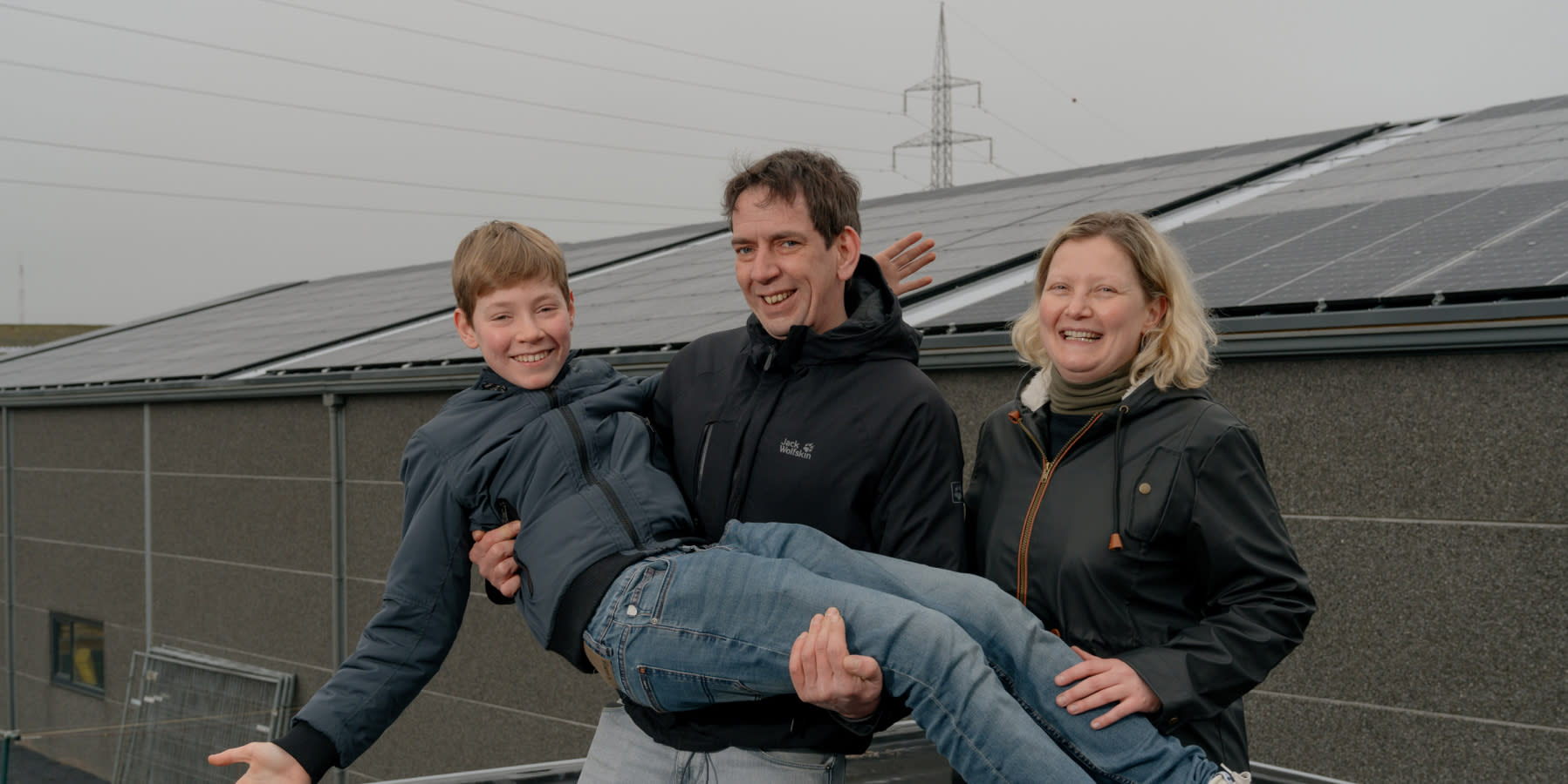Wouter, Stefanie et Pepijn