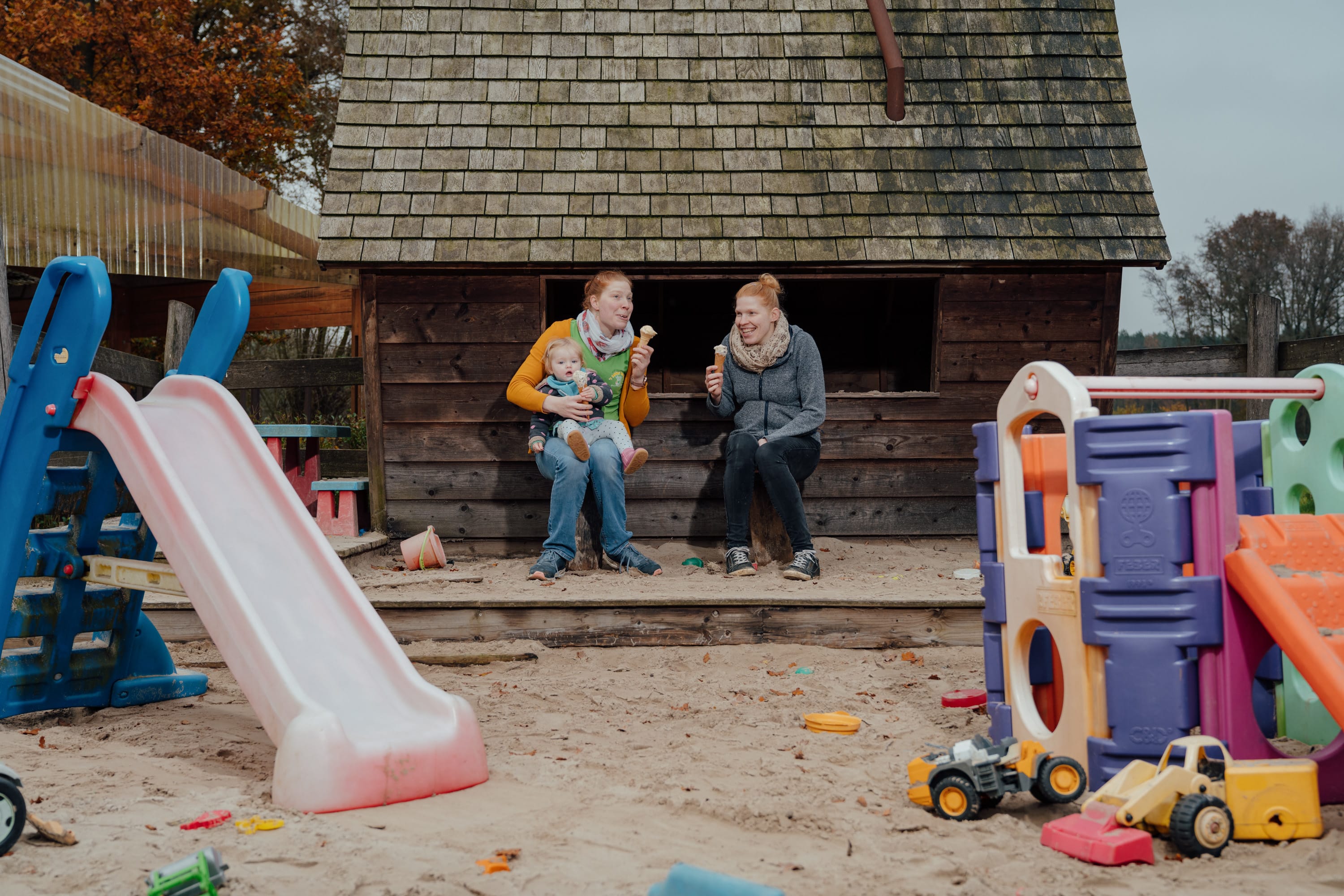 Paul, Karin, Jolien en Annelies