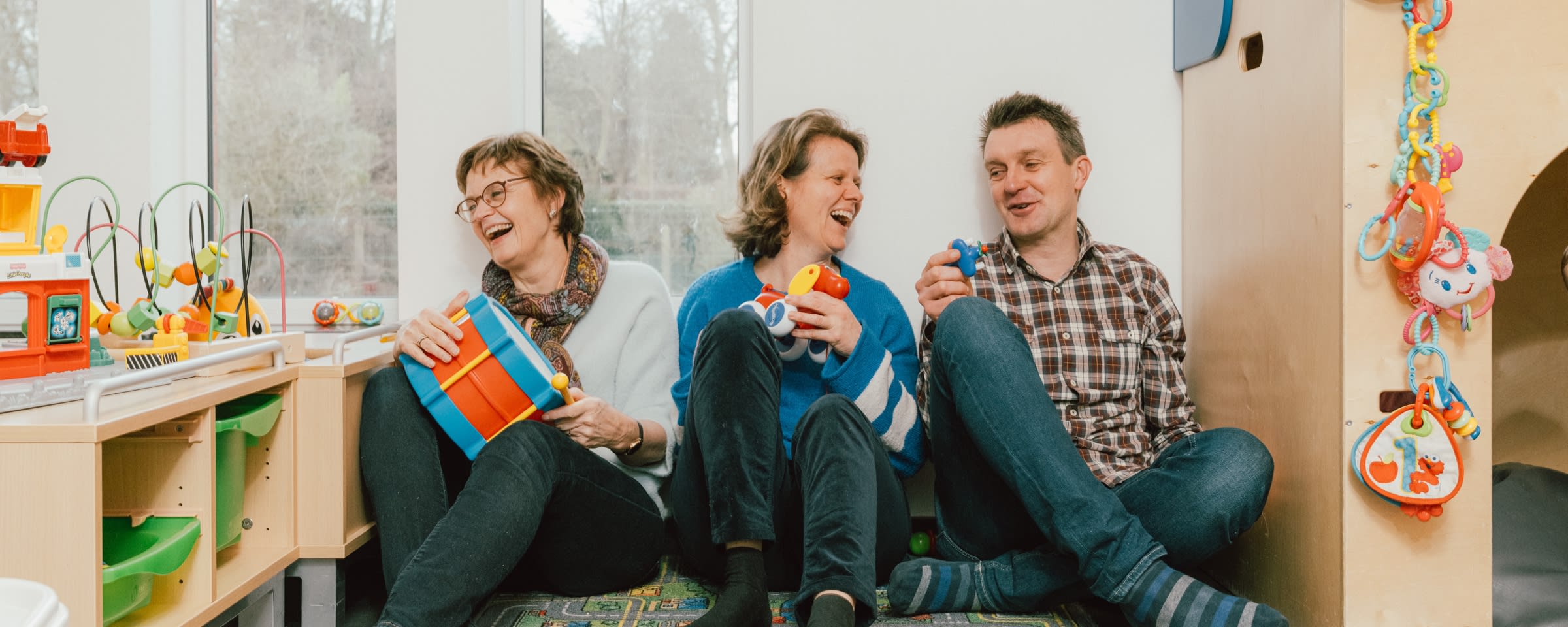 Jenny, Niek en Mieke