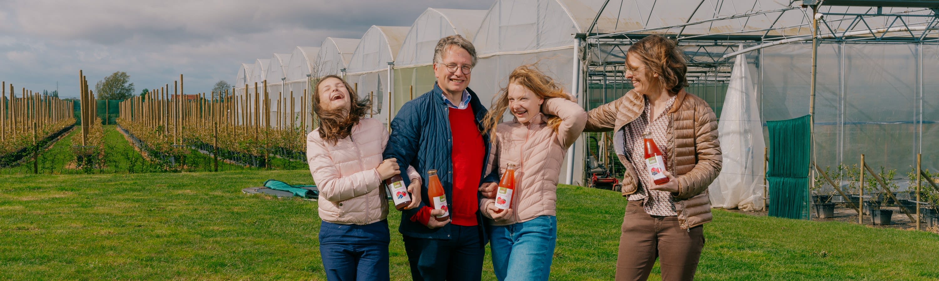 Stefaan, Caroline, Marie et Julie