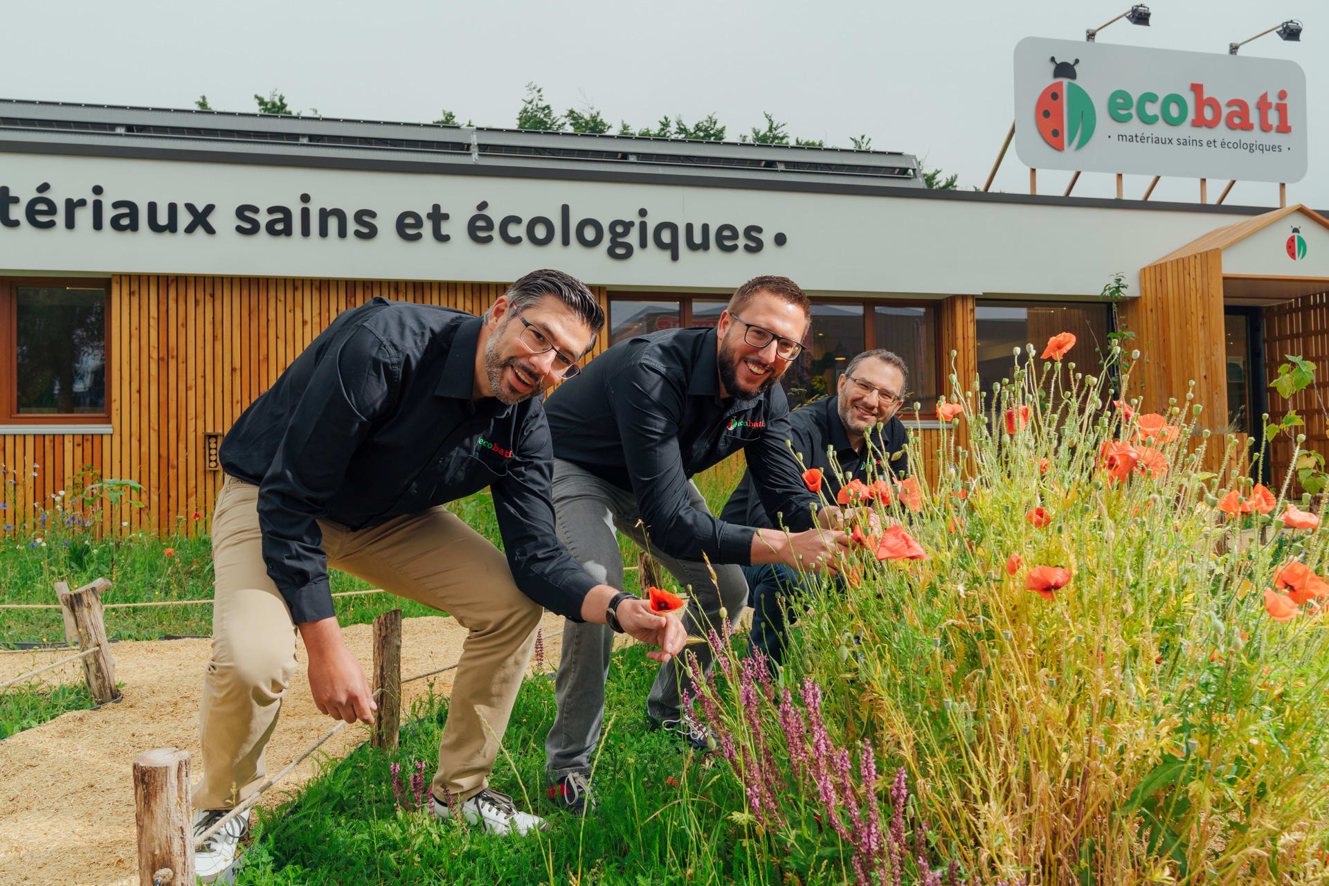 Johan, Yanic et Kévin