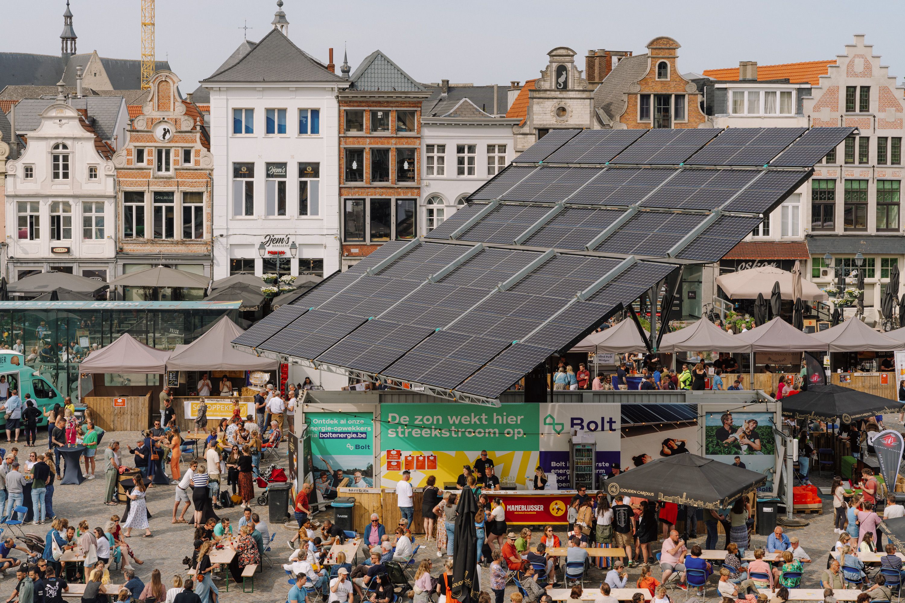 thumbnail Bolt's Solar Container zet België op zonnestroom
