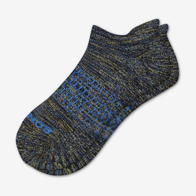 Evergreen Steel Mens Space Dye Ankle Socks Evergreen Steel Mens Space Dye Ankle Socks
