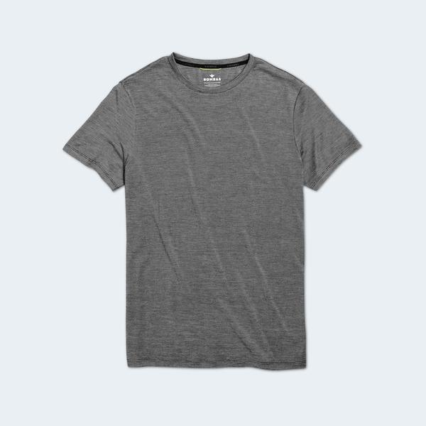 grey crew neck t shirt