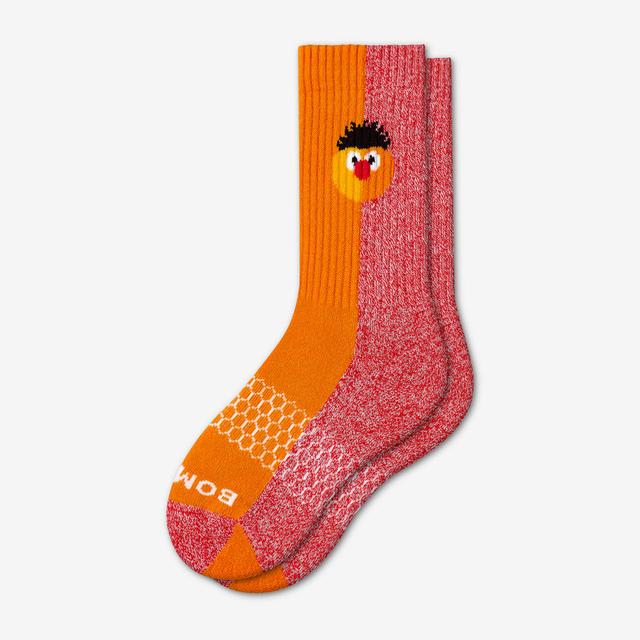 ernie Youth Sesame Street Ernie Calf Socks