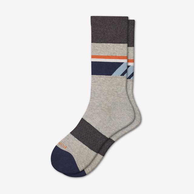 light-grey Men's Dress Calf Sock