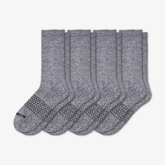 marled-light-charcoal Men's Marl Calf Sock 4-Pack