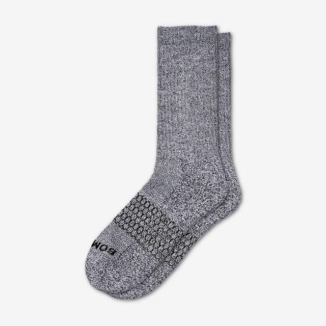 marled-light-charcoal Men's Marl Calf Socks