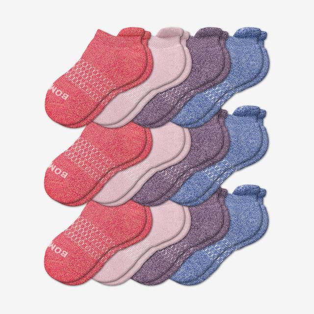 multi-12 Youth Ankle Sock 12-Pack