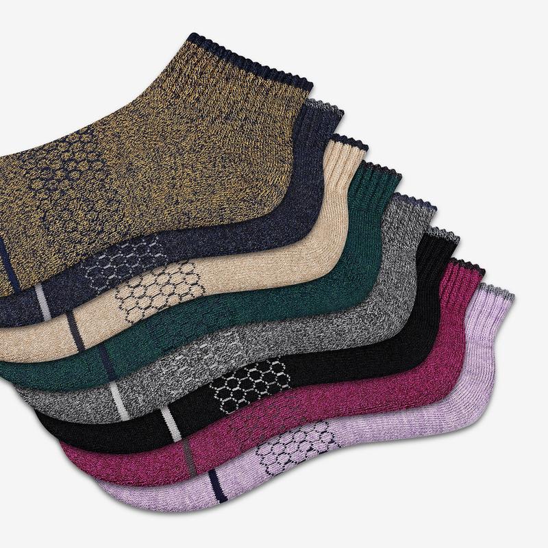 Women's Merino Wool Quarter Socks Bombas