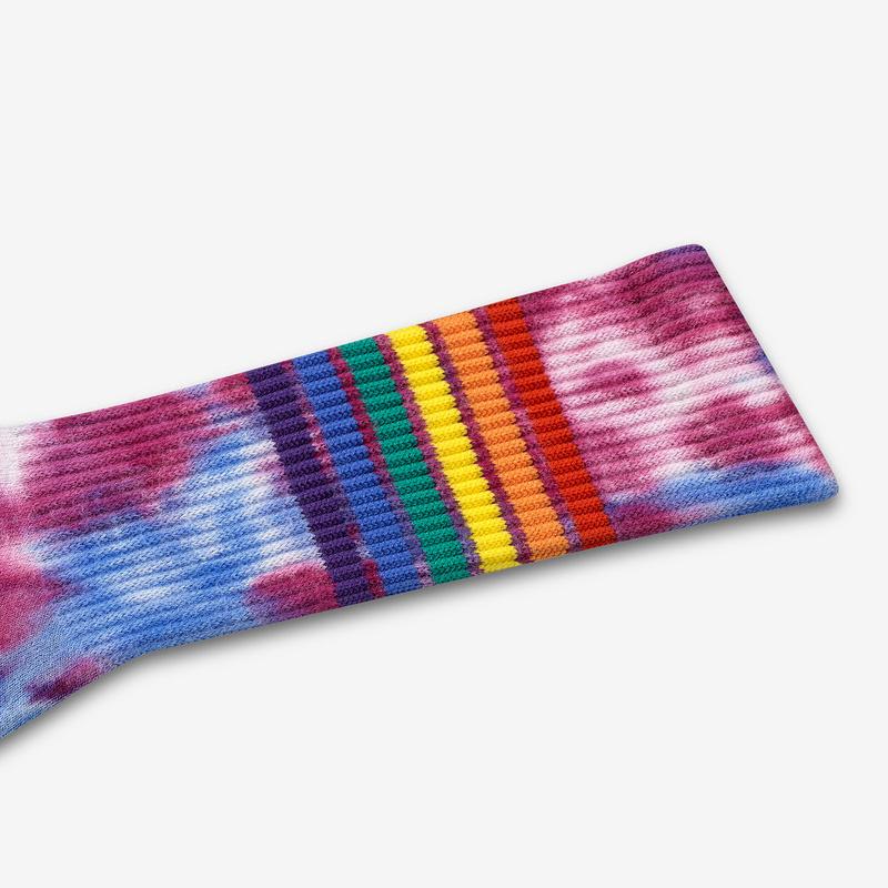 Tie Dye Pride Calf Socks