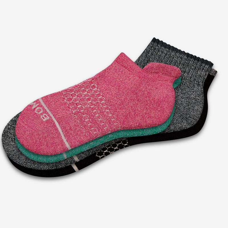 Women's Merino Wool Quarter & Ankle Sock 8-Pack