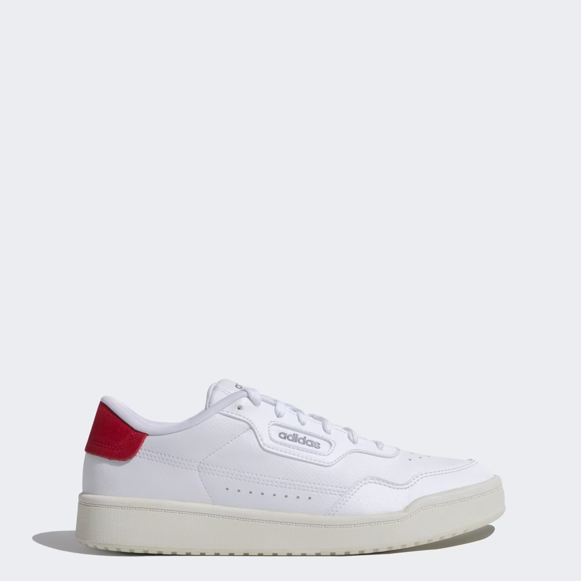 Cloud White / Core Black / Better Scarlet