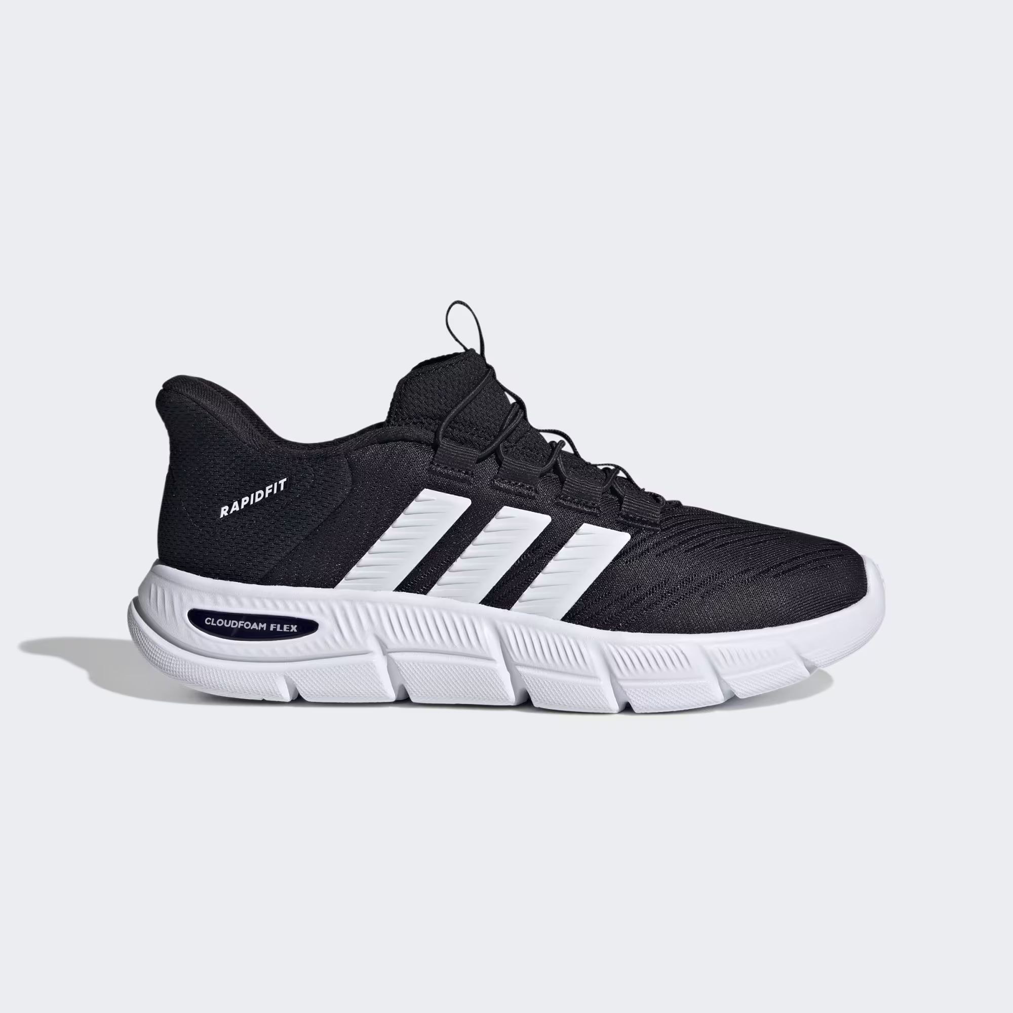 Core Black/Cloud White/Silver Metallic