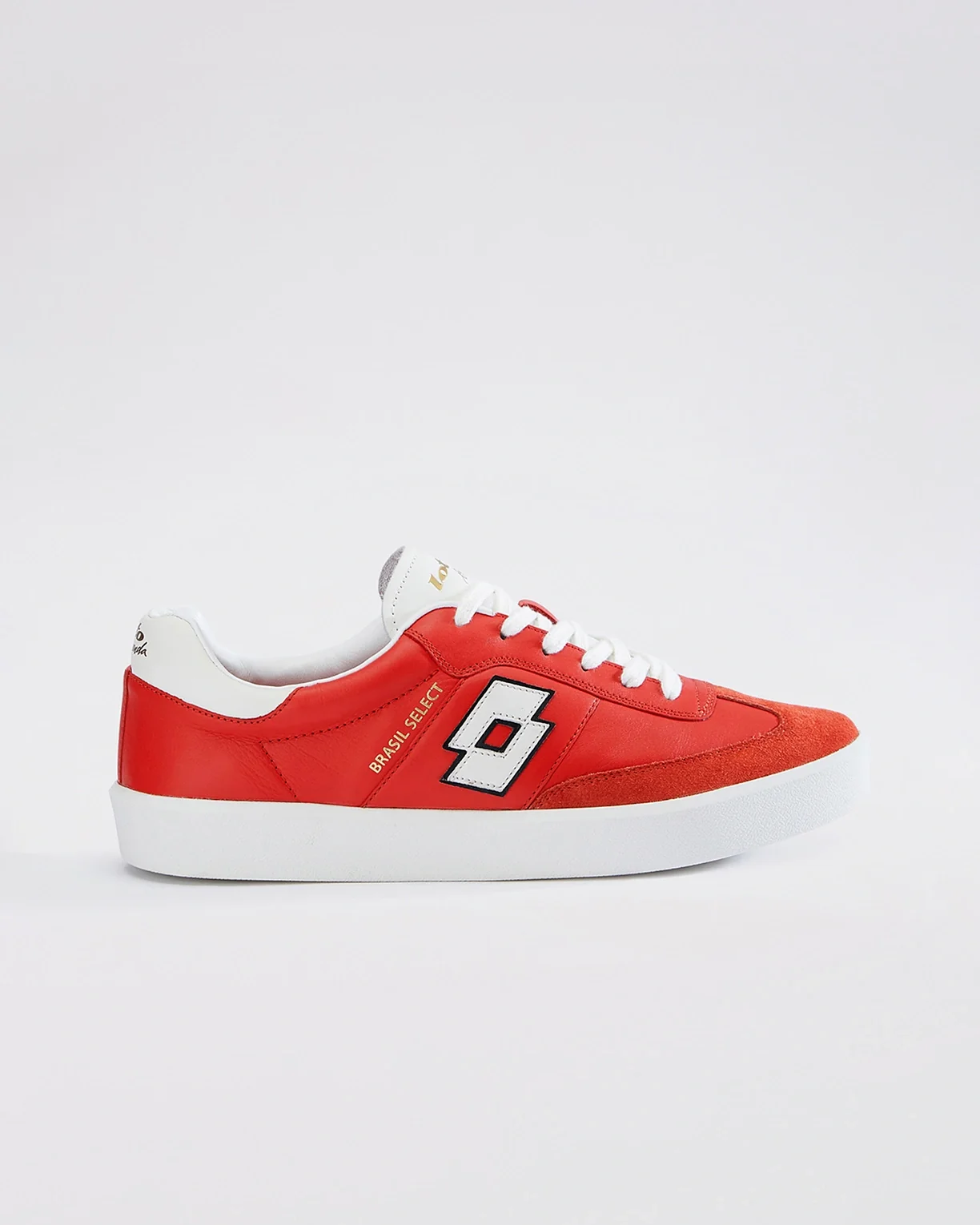 Fiery Red/Pure White