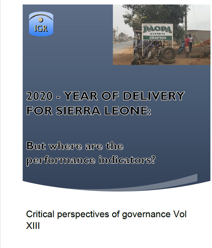 IGR Critical Perspective Year of Delivery