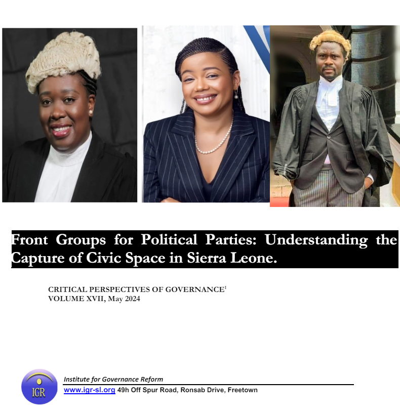 Front Groups for Political Parties: Understanding the Capture of Civic Space in Sierra Leone