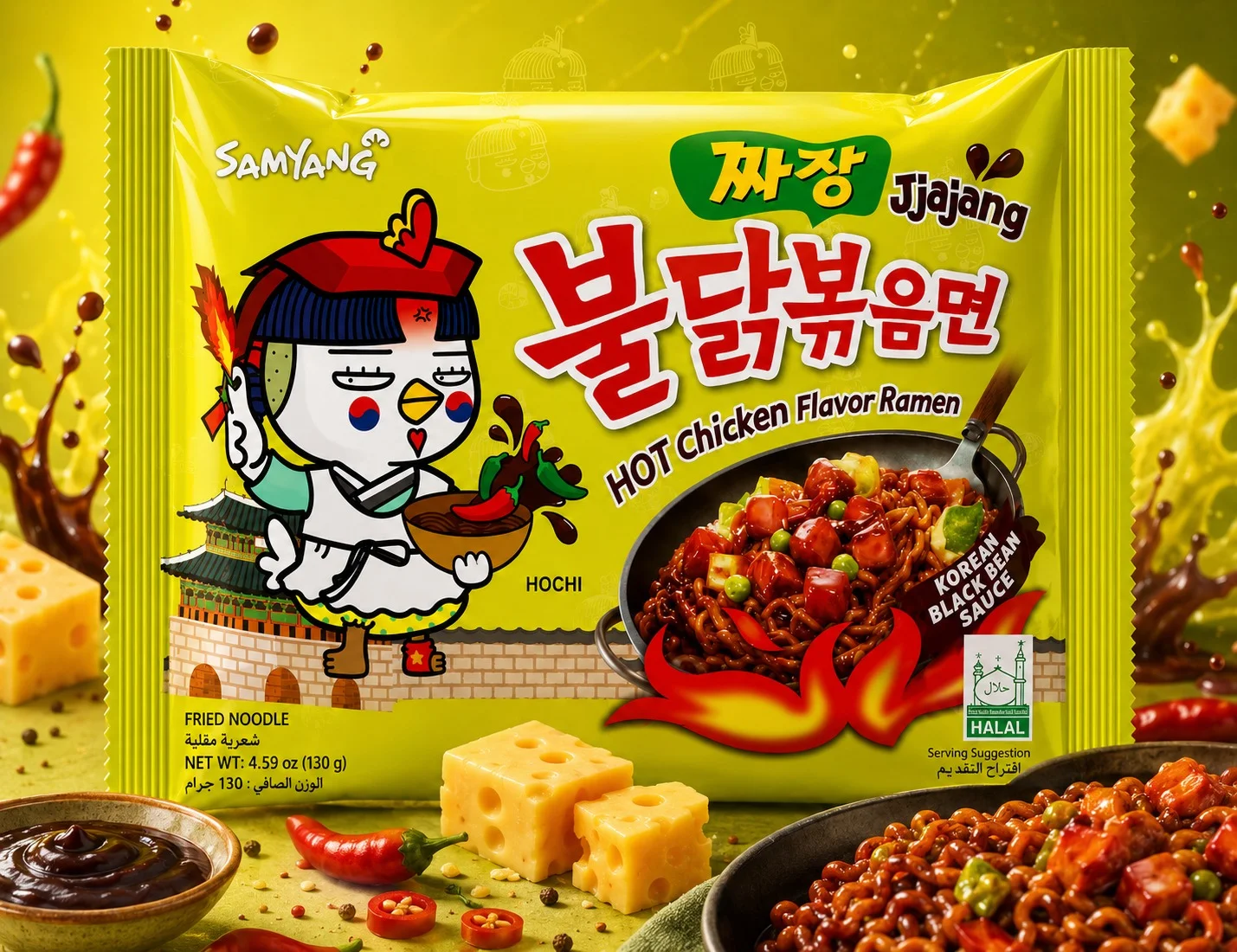 بولدك (jjajang Hot Spicy)