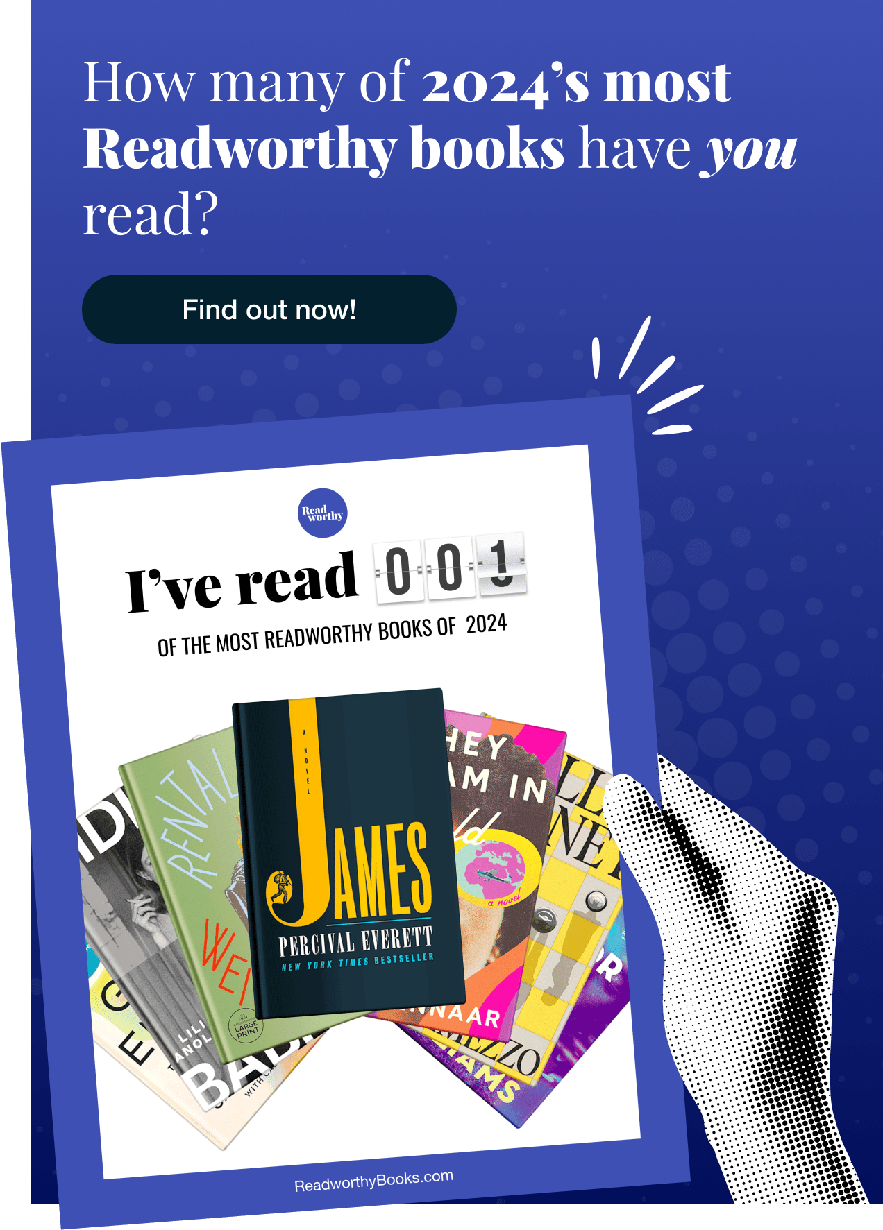 How many of 2024's most Readworthy books have you read? Click here to find out!