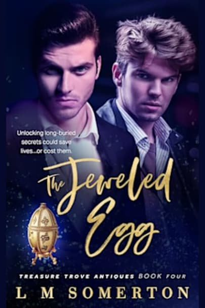 book cover for The Jeweled Egg