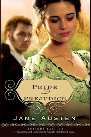 Book cover for Pride and Prejudice by Jane Austen
