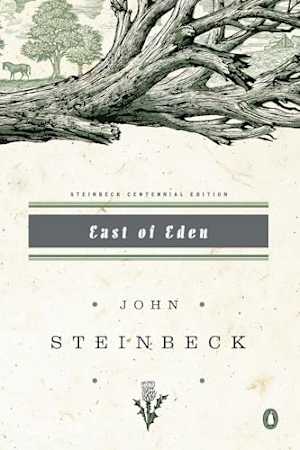 Book cover for East of Eden by John Steinbeck