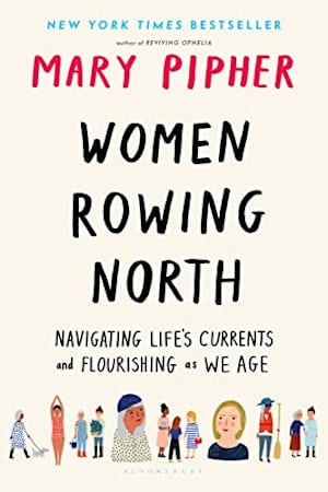 Book cover for Women Rowing North by Mary Pipher