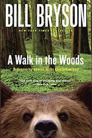 Book cover for A Walk in the Woods by Bill Bryson