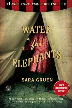 Book cover for Water for Elephants by Sara Gruen
