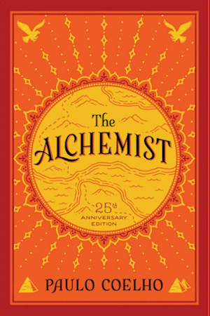 Book cover for The Alchemist by Paulo Coelho