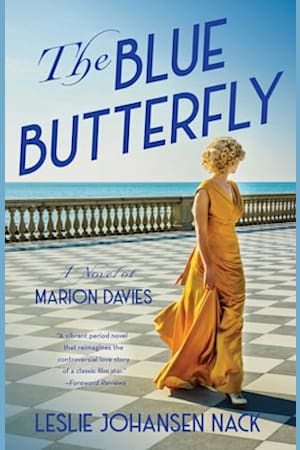 Book cover for The Blue Butterfly by Leslie Johansen Nack